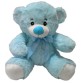 P07-Urso Pelúcia Azul 25cm
